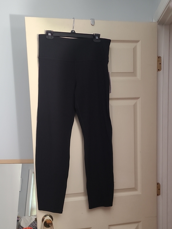 Athleta Pants - NWT 1X Athleta Black Rib Skinny Leg Pant